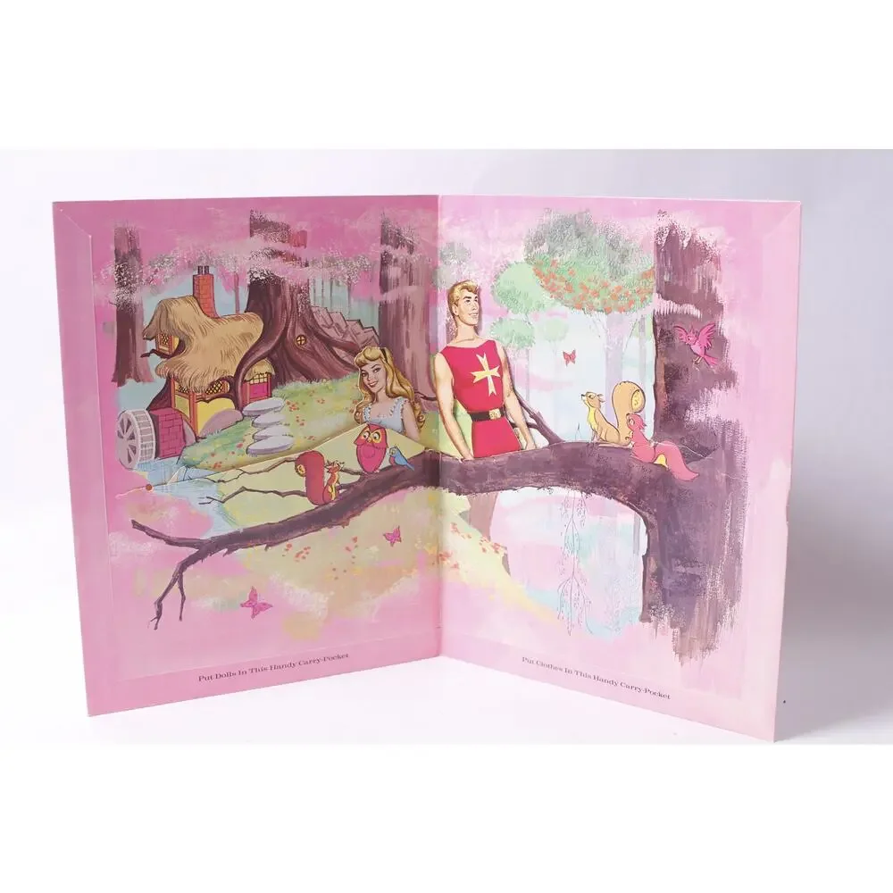 1960s Whitman Disney Sleeping Beauty Paper Doll Book ~ 260722-WH 1324